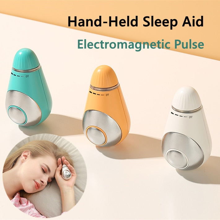 Hand Hold Relaxation Treatment Relieve Anxiety Promoting Sleep Massage Hypnosis Device Health Care Microcurrent Sleep Instrument