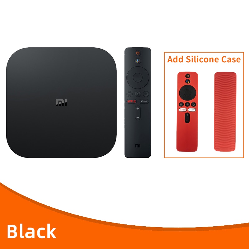 Original Global Xiaomi Mi TV Box S 4K HDR Android TV 8.1 Ultra HD 2G 8G WIFI Google Cast Netflix IPTV Set top Box 4 Media Player