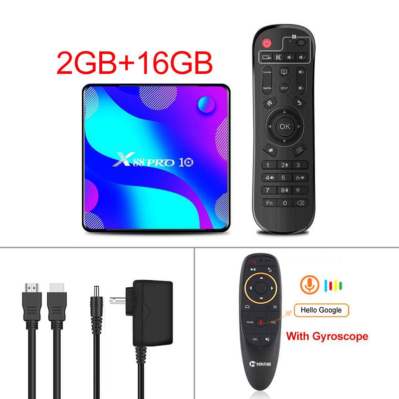 RK3318 Android 11 Smart TV Box Media Player MAX 4GB RAM 128GB ROM BT4.0 TVBOX 5.8G Dual Wifi Youtube 4K Android 11.0 Set Top Box