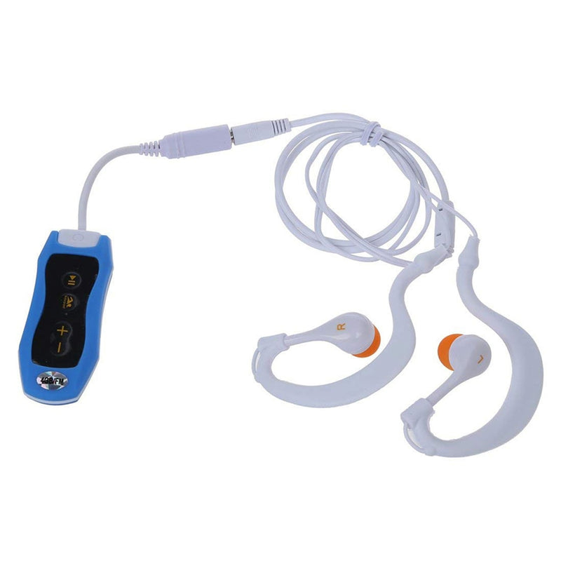 Mini MP3 Music Player IPX8 Waterproof Rechargeable with Vedio Media 4G/8G Underwater Running Electronic Devices