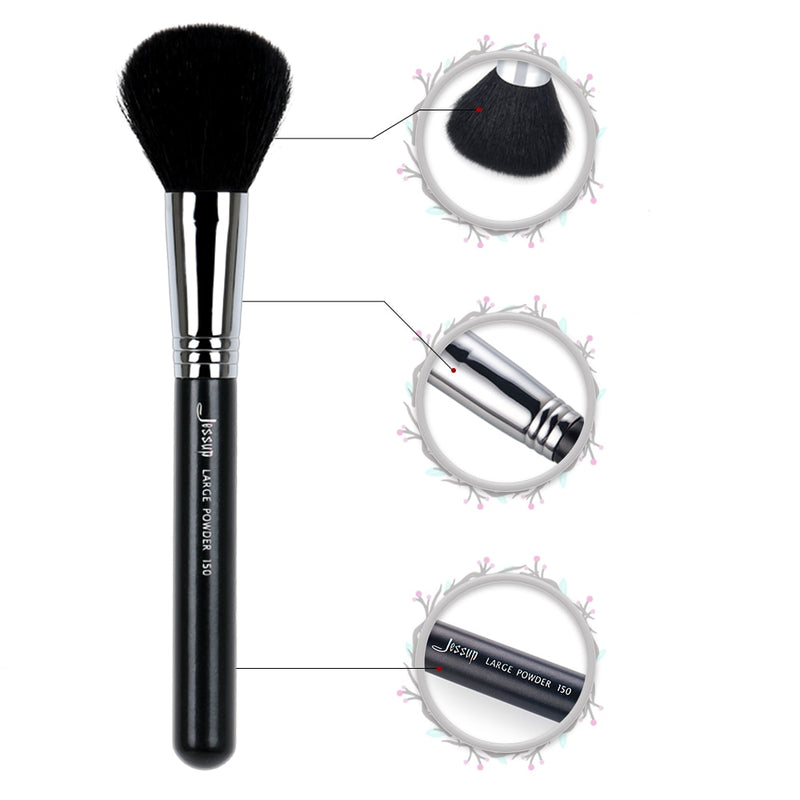 Jessup Powder brush of Face Makeup Beauty Tools Cosmetic Bronzer Soft Synthetic hair 150