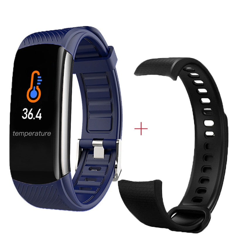 New Temperature Smart Watch Women Men electronic Smartband For Andriod Ios Fitness Tracker Body Sport Smart Clock Smartband