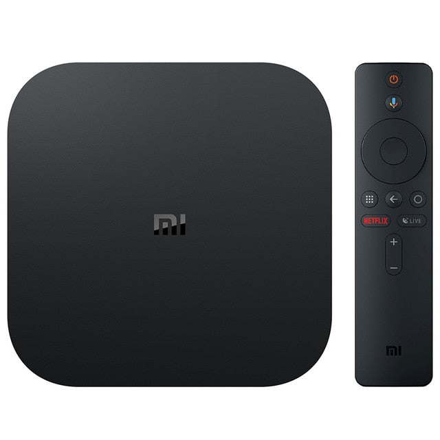 Original Global Xiaomi Mi TV Box S 4K HDR Android TV 8.1 Ultra HD 2G 8G WIFI Google Cast Netflix IPTV Set top Box 4 Media Player