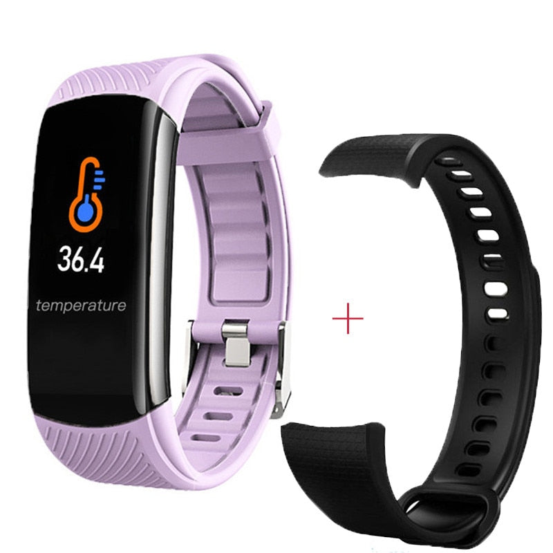 New Temperature Smart Watch Women Men electronic Smartband For Andriod Ios Fitness Tracker Body Sport Smart Clock Smartband