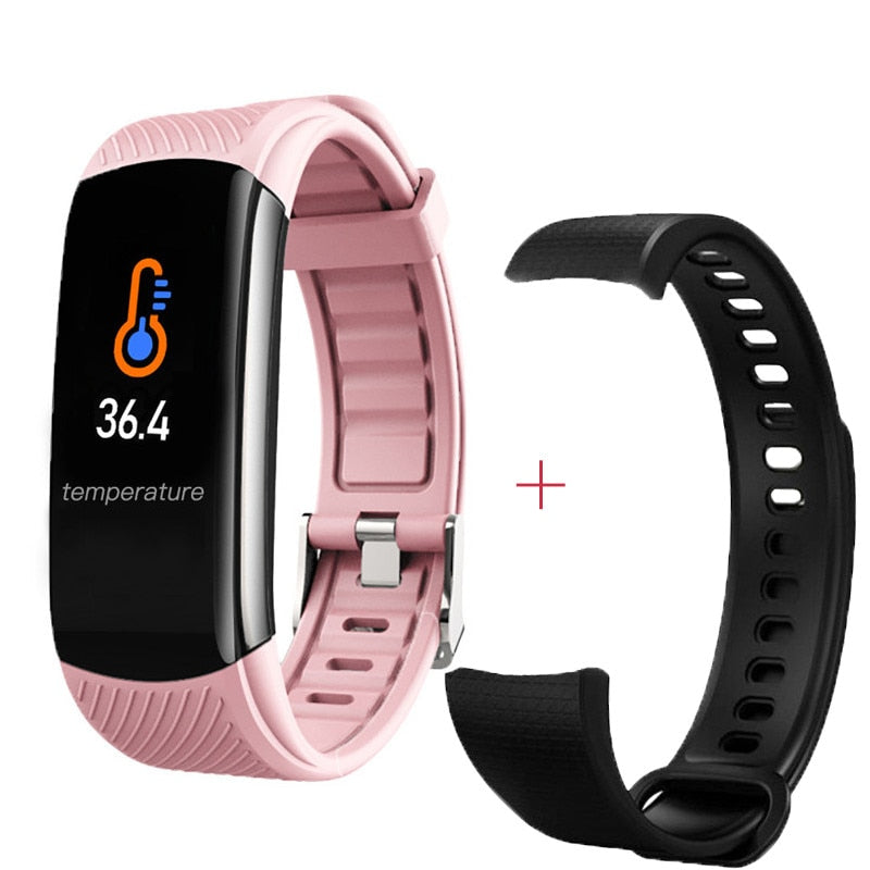 New Temperature Smart Watch Women Men electronic Smartband For Andriod Ios Fitness Tracker Body Sport Smart Clock Smartband