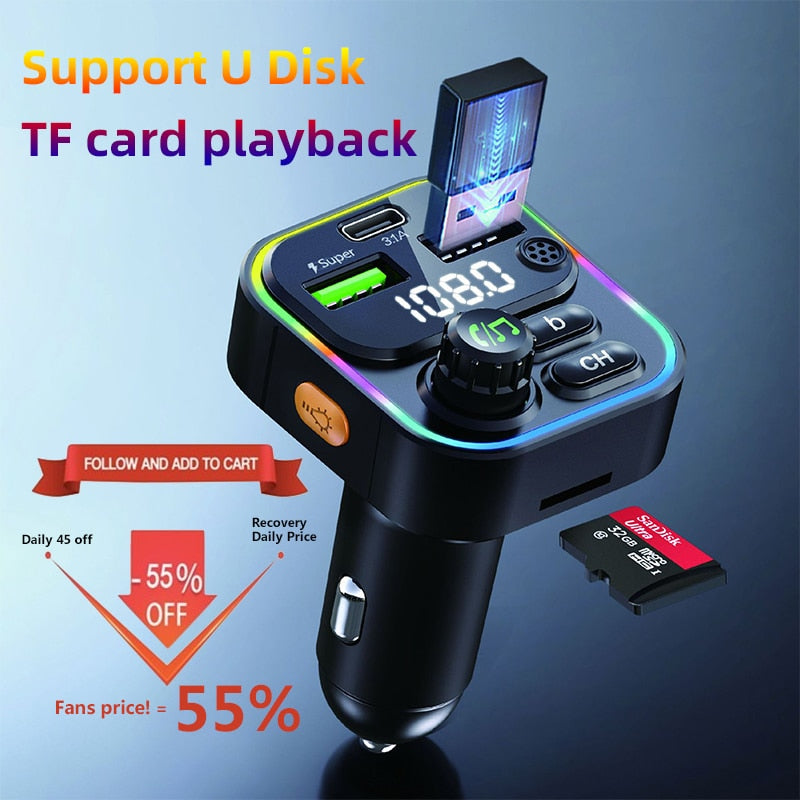 Bluetooth адаптер блютуз Bluetooth Receiver Car  Accessories Car Intelligent System Electronics Car Accessories Music Adapter