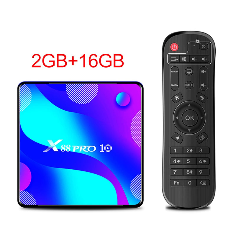 RK3318 Android 11 Smart TV Box Media Player MAX 4GB RAM 128GB ROM BT4.0 TVBOX 5.8G Dual Wifi Youtube 4K Android 11.0 Set Top Box