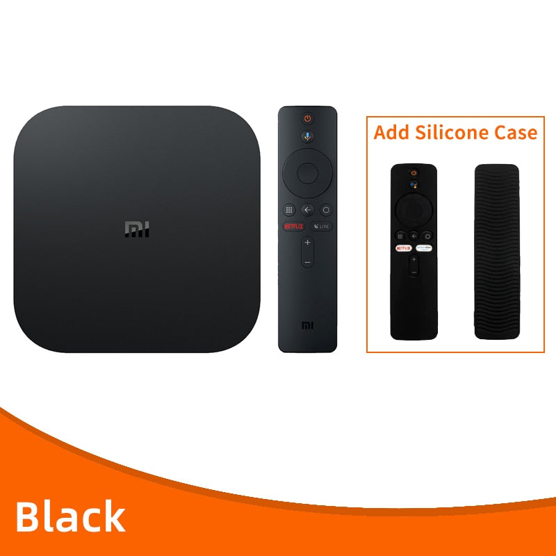 Original Global Xiaomi Mi TV Box S 4K HDR Android TV 8.1 Ultra HD 2G 8G WIFI Google Cast Netflix IPTV Set top Box 4 Media Player