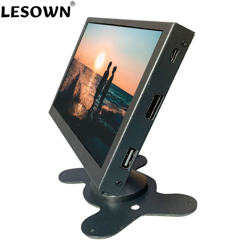 LCD Monitor 7 inch Electronic Album Video Player IPS Display USB Player 1024x600 Memory Card Music Pictures USB Media Player