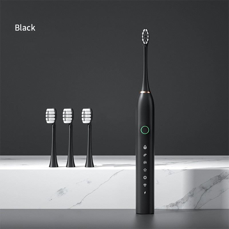 Newest Sonic Electric Toothbrush USB Charger for Adults 6 Modes Smart Timer IPX7 Waterproof Ultrasonic Tooth Brushes Travel Box